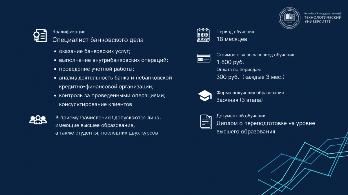 Переподготовка - 2026 Банковское дело