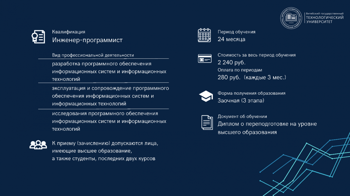 Переподготовка - 2026 Программное обеспечение информационных систем